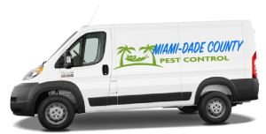 Miami-Dade County Pest Control Van